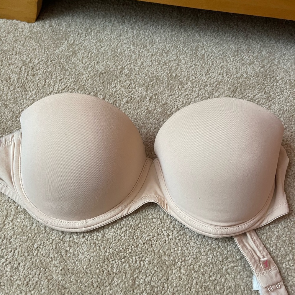 Strapless PINK bra